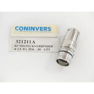 Phoenix Contact / Coninvers Rundsteckverbinder R 2,5 9 polig - ungebraucht! -
