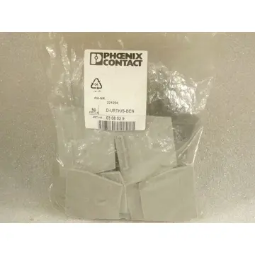 Produktfoto 1 von Phoenix Contact D-URTK/S-BEN Deckel 0308029 VPE = 39 St. - ungebraucht! -