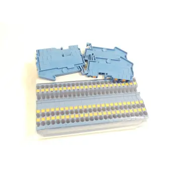Produktfoto 1 von Phoenix Contact PT 2,5-TWIN Durchgangsklemme blau VPE 52 Stück ungebraucht