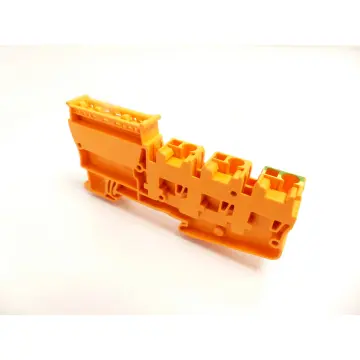 Produktfoto 1 von Phoenix Contact STIO-IN 2,5/4 Klemmen Orange - 250V / 21.5mm² - VPE: 4