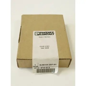 Produktfoto 1 von Phoenix Contact SUBCON 25/F-SH 27 61 61 9 - ungebraucht! -