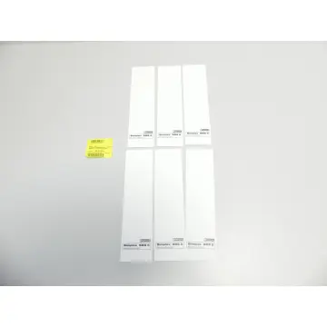 Produktfoto 1 von Phoenix Contact SBS 5 Klemmenmarkierung unbedruckt 1007219 VPE 6 Stk. -ungebr.-