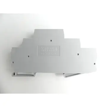 Produktfoto 1 von Phoenix Contact Typ 2,5-3L 2,5mm² Reihenklemme grau + Abschlusspl. VPE: 2 Stück