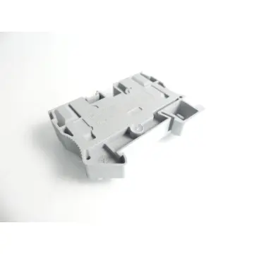 Produktfoto 1 von Phoenix Contact Typ PT 10 Reihennklemme + Abschlussplatte Typ D-PT 10 grau
