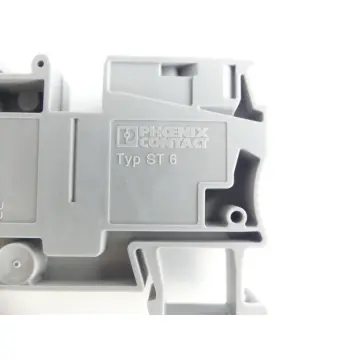 Produktfoto 1 von Phoenix Contact Typ ST 6 1000V~ 6mm² Reihenklemme grau VPE: 3 Stück