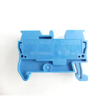 Produktfoto 1 von Phoenix Contact Typ ST 2,5 Durchgangsklemme blau VPE: 5 Stück