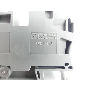 Produktfoto 1 von Phoenix Contact Typ ST10 1000V~ 10mm² Reihenklemme grau VPE: 2 Stück