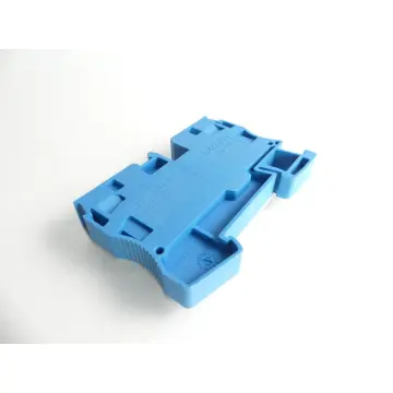 Produktfoto 1 von Phoenix Contact Typ ST10 10mm² Reihenklemme Blau + Abschlussplatte VPE: 2 Stück