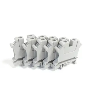 Produktfoto 1 von Phoenix Contact UK 10 grau Reihenklemme VPE 5 Stück