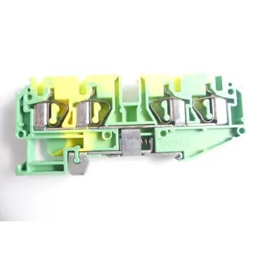 Produktfoto 1 von Phoenix Contact ZFDK 2,5-PE 2,5mm² 26-12AWG VPE: 2 Stück grün/gelb