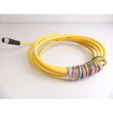 Pilz 540321 E470625 8x0,25qmm AWM 20233 80° Kabel - Länge: 3,95m