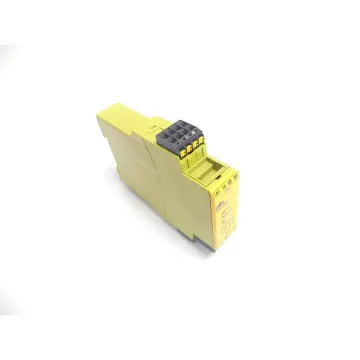 Produktfoto 1 von Pilz 787585 / PZE X4P C 24VDC 4n/o Sicherheitsrelais SN: 154119
