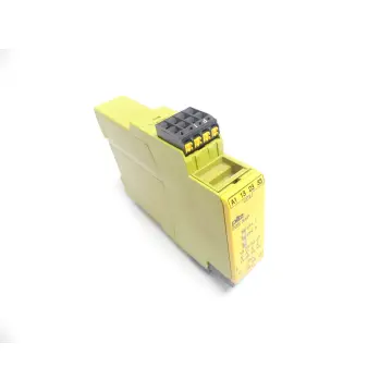 Produktfoto 1 von Pilz 787585 / PZE X4P C 24VDC 4n/o Sicherheitsrelais SN: 154186