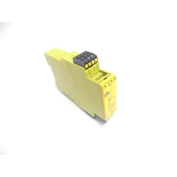 Produktfoto 1 von Pilz 787585 / PZE X4P C 24VDC 4n/o Sicherheitsrelais SN: 154230