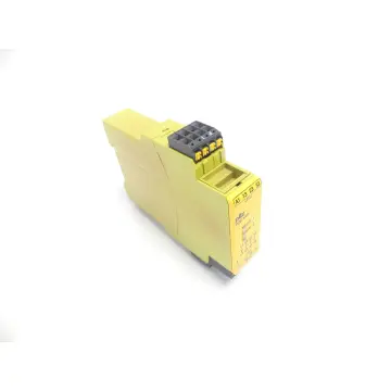 Produktfoto 1 von Pilz 787585 / PZE X4P C 24VDC 4n/o Sicherheitsrelais SN: 153983