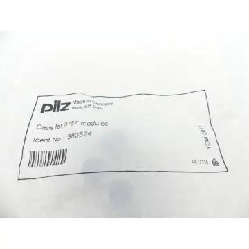 Produktfoto 1 von Pilz Ident No. 380324 Caps for IP 67 modules VPE = 4 Stk. ungebraucht!
