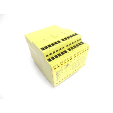 Produktfoto 1 von Pilz PNOZ 774749 X10.1 24VDC 6n/o 4n/c 6LED Sicherheitsrelais SN: 139494