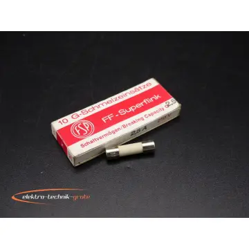 Produktfoto 1 von Püschel KG G-Schmelzsätze 2.5A 250V 5 x 20mm VPE 10stk > ungebraucht! <