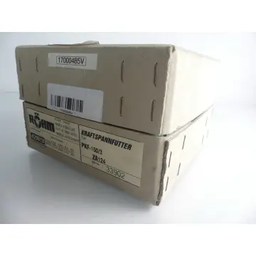 Röhm PKF-150/3 ZA124 3-Backenspannfutter SN: 586-009150-00 - ungebraucht! -