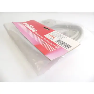 Produktfoto 1 von Roline RS-232 Kabel 11.01.3618 ST / BU 1.8m Stecker-Buchse - ungebraucht! -