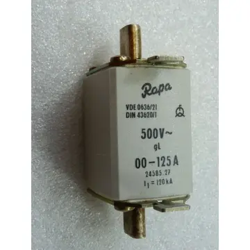 Rapa Sicherung 500 V gl 00-125 A