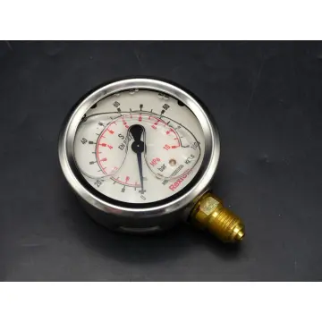 Rexroth ABZMM63 - 100 BAR/MPA-U/V-G MNR: R900051035 Manometer mit Glycerinfüllung