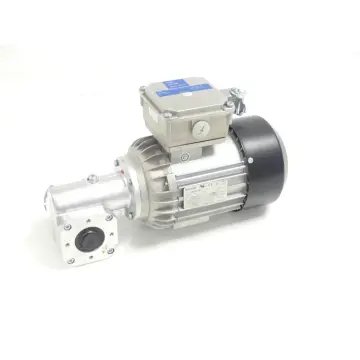 Produktfoto 1 von Rexroth MNR: 3 842 547 992 Motor 3842548306 SN:B23319800 + Aufsteckgetriebe