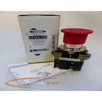Rees 22102-122 Notausschalter 50703NO-NC -ungebraucht-