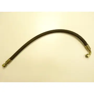 RHS 2SN DN10 Konfektionierte Pressleitung L = 72 cm mit 1 x EO 12 L Anschluß gerade + 1 x EO 12 L Anschluß 90°