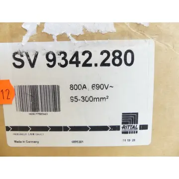 Produktfoto 1 von Rittal SV 9342.280 Anschlussadapter 800A 690V -ungebraucht!-