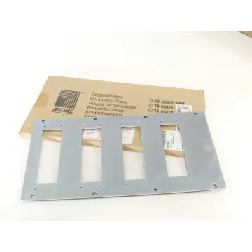 Produktfoto 1 von Rittal TS 8609.140 Steckerplatte Modulplatte für 24pol. - ungebraucht1-