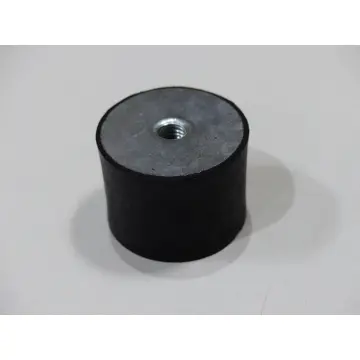 Produktfoto 1 von Rundlager Gummilager Gummipuffer Durchmesser 40 mm Höhe 30 mm mit beidseitigem Innengewinde M 8 > ungebraucht! <