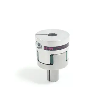 Produktfoto 1 von R+W Dorn-Kupplung Außen Ø 42 mm, Bohrung Ø 12 mm, Dorn Ø 16 mm, Höhe 64 mm