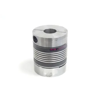 Produktfoto 1 von R+W Metallbalgkupplung Bohrung Ø 40/45 mm, Außen Ø 122 mm, Höhe 150 mm