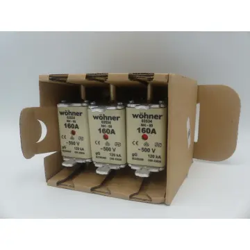 Produktfoto 1 von Wöhner 03534 000A NH-Sicherungseinsatz VPE 3x > ungebraucht! <