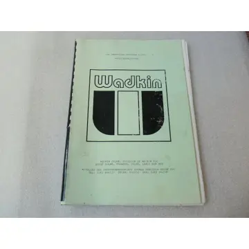 Produktfoto 1 von Wadkin Colne CNC Oberfräsen Programm CC2000 Dokumentation Betriebsanleitung Stand 1983