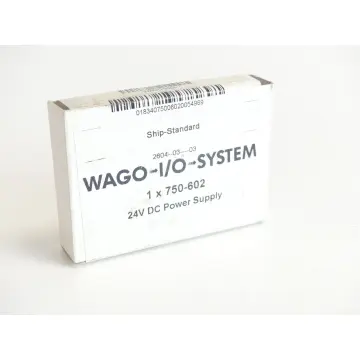 Produktfoto 1 von WAGO 750-602 Potentialeinspeisung - ungebraucht! -