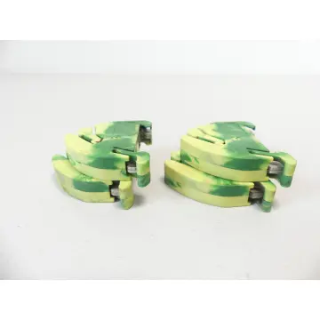 Produktfoto 1 von WAGO 812 PE-Sammelschienenträger 16mm² grün-gelb VPE 4Stk.