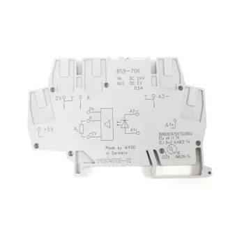 Produktfoto 1 von WAGO 859-706 Optokoppler