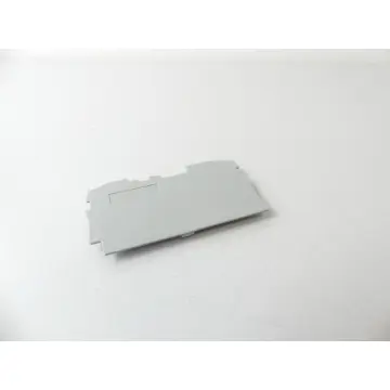 Produktfoto 1 von Wago 2006 Abschlussplatte grau VPE 2 Stück