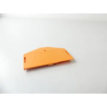 Produktfoto 1 von Wago 280 Abschlussplatte orange VPE 16 Stück