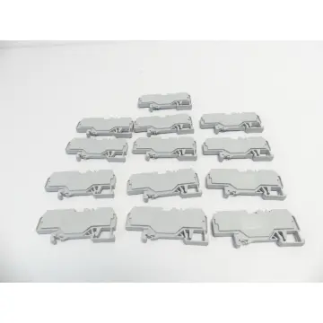 Produktfoto 1 von WAGO 281 3-Leiter-Durchgangsklemme 4mm² grau VPE 13 Stk.