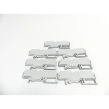 Produktfoto 1 von WAGO 281 4-Leiter-Durchgangsklemme 4mm² grau VPE 7 Stk.