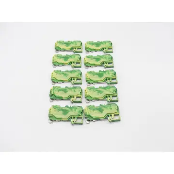 Produktfoto 1 von WAGO 281-907 2-Leiter-Schutzleiterklemme grün-gelb VPE 10 Stk.