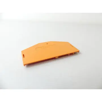 Produktfoto 1 von Wago 281 Abschlussplatte orange