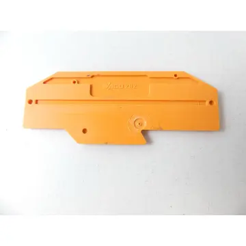 Produktfoto 1 von Wago 282 Abschlussplatte orange