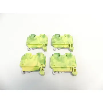 WAGO 284 2-Leiter-Schutzleiter 10mm² grün-gelb VPE 4 Stk.