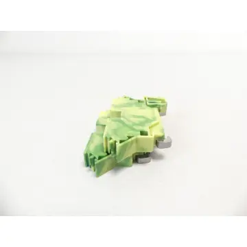 WAGO 284 2-Leiter-Schutzleiterklemme 10mm² gelb-grün VPE 2Stk.