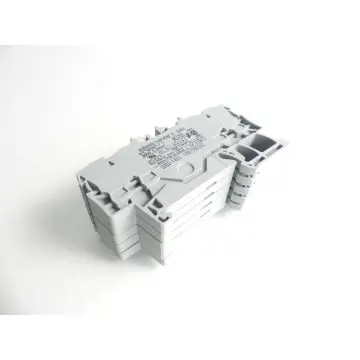 Produktfoto 1 von Wago TOPJOB S 2001-1401 5x Durchgangsklemme grau