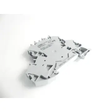 Produktfoto 1 von WAGO TOPJOB S 2002-2201 500V~ 2.5mm² Doppelstockklemme + Abschlussplatte